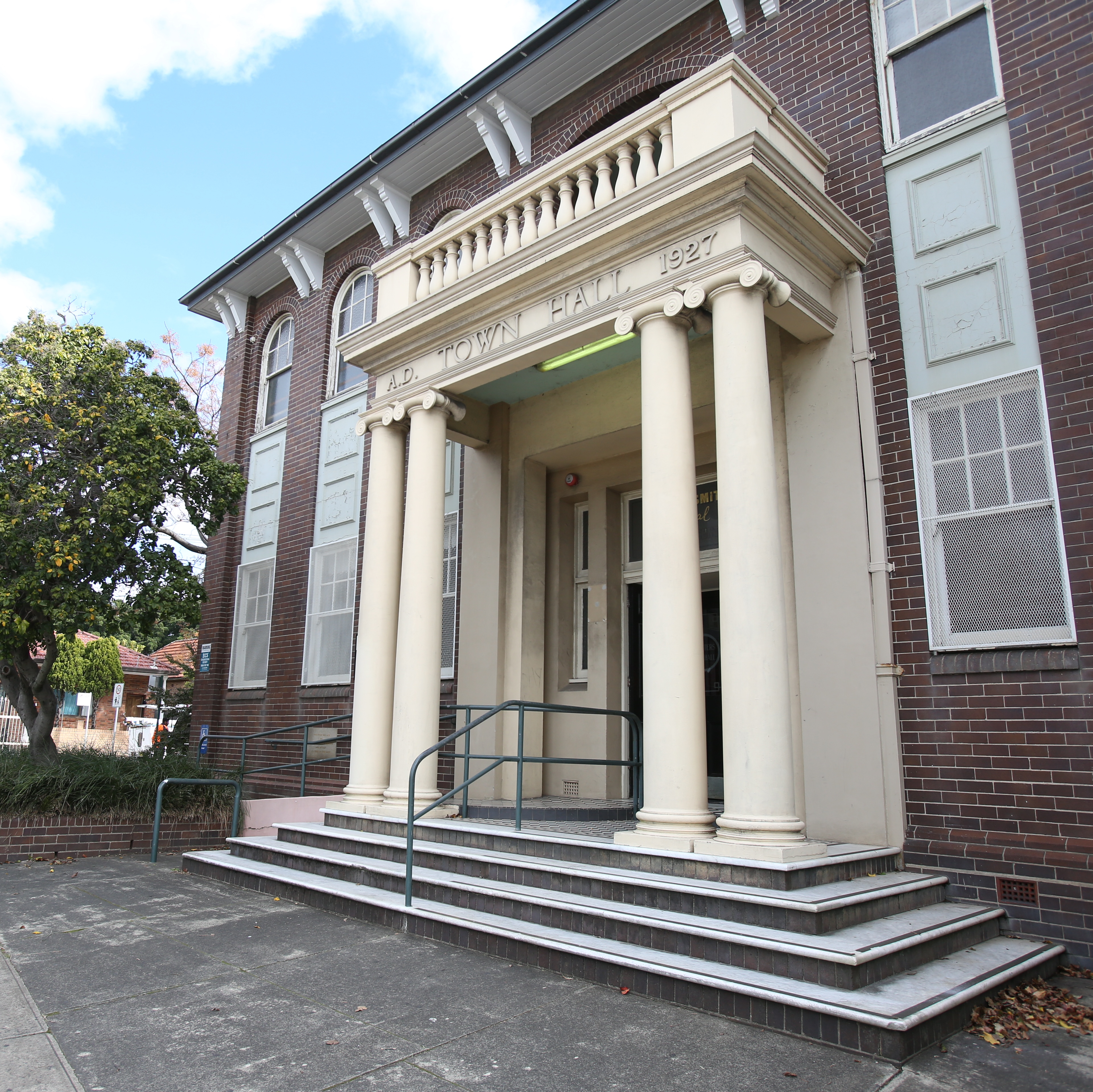 the outside of St Peters Town Hall